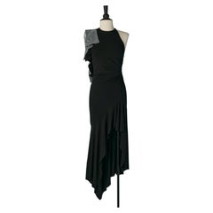 Abito midi nero con cristalli ALEXANDRE VAUTHIER