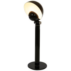 Schwarze Cuffia-Stehlampe von Francesco Buzzi Ceriani für Francesconi, 1960er Jahre