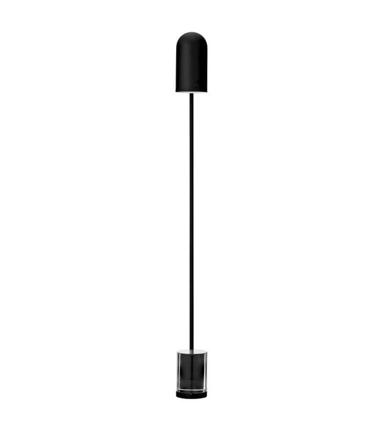 Black Cylinder Floor Lamp For Sale at 1stDibs