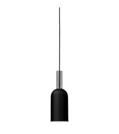 Black Cylinder Pendant Lamp