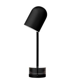 Black Cylinder Table Lamp