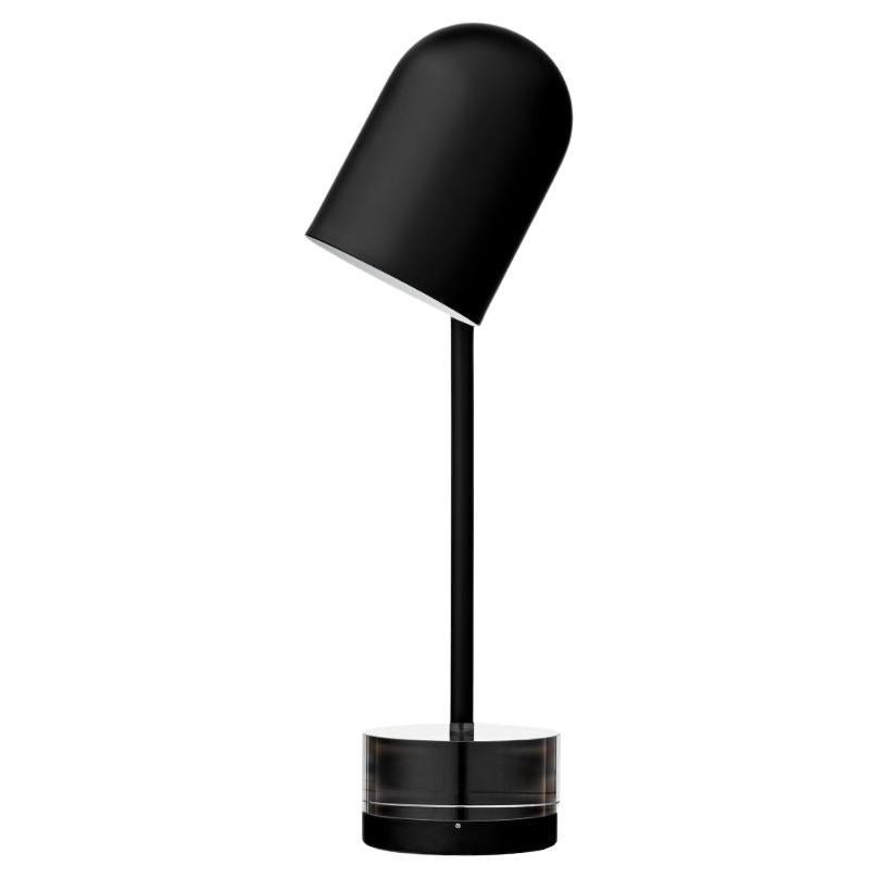 Black Cylinder Table Lamp
