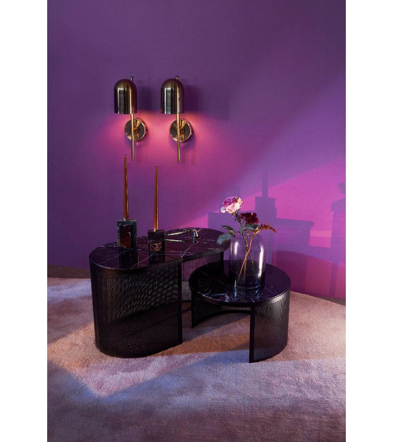 Black Cylinder Wall Lamp For Sale 1