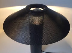 Black Danish Minimalist Table Lamp by Hans Schwazer for Royal Copenhagen