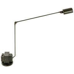 Black Daphine Table Lamp by Tommaso Cimini for Lumina, 1970s
