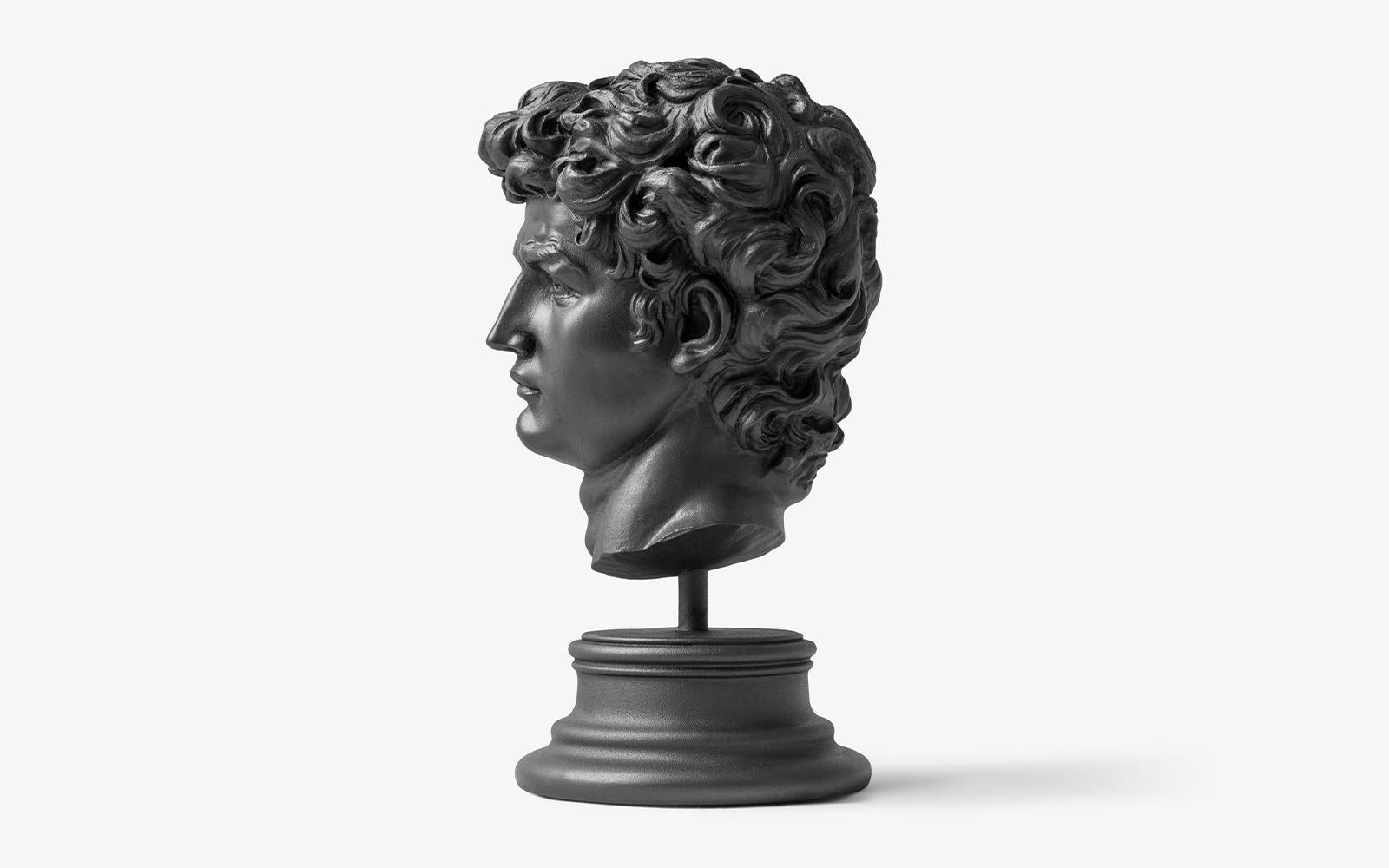 Height: 11.8'' (30 cm) / Weight: 4 kg

 -Produced from pressed marble powder.
-Produced from the original molds of the works from the museum.
-Can be used indoors and outdoors.
 