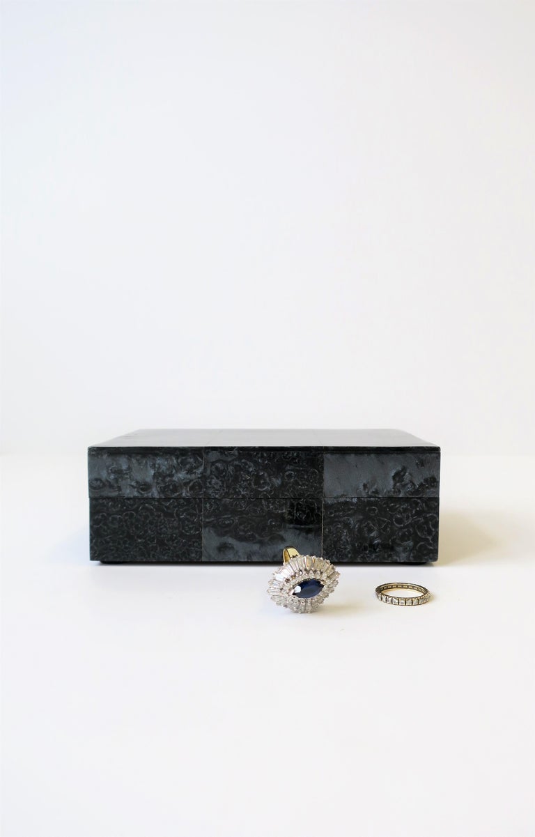 Black Decorative or Jewelry Box at 1stDibs