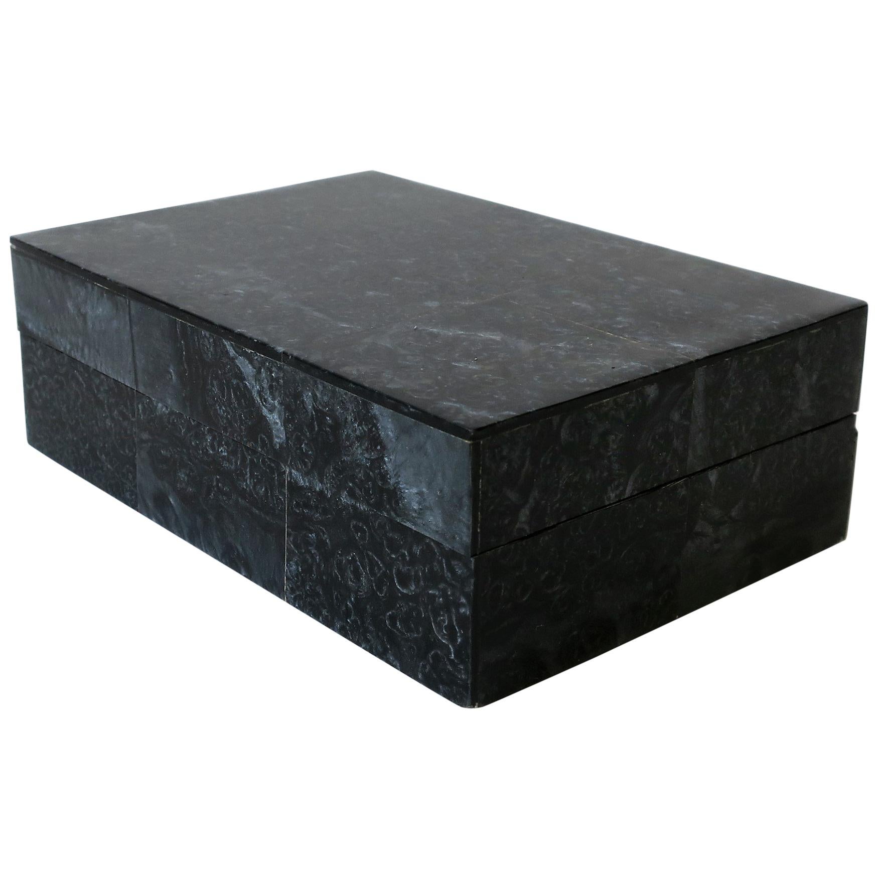 Black Decorative or Jewelry Box