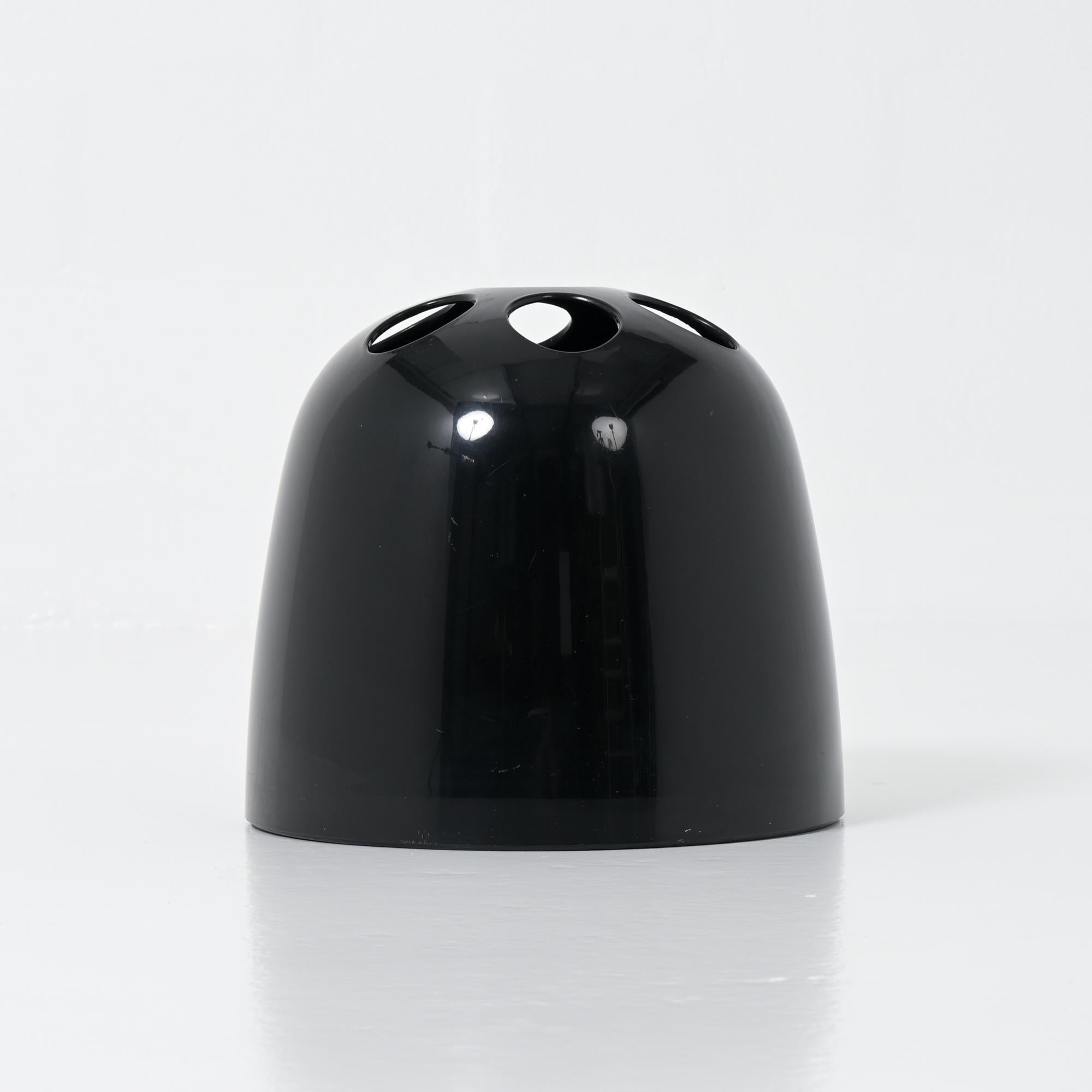 Black Dedalo Umbrella Stand by Artemide (Mitte des 20. Jahrhunderts) im Angebot