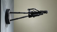 Black Degas Sculpture Plastic Assemblage One of a Kind by Jerry Ross Barrish