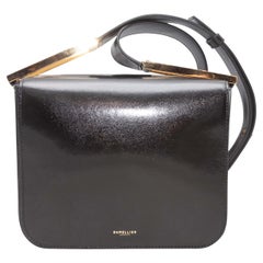 Black Demellier Leather Crossbody Bag