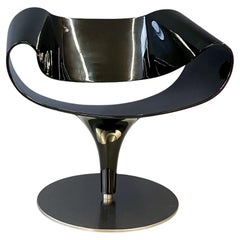 Black classic designer chair Zueco PERILLO