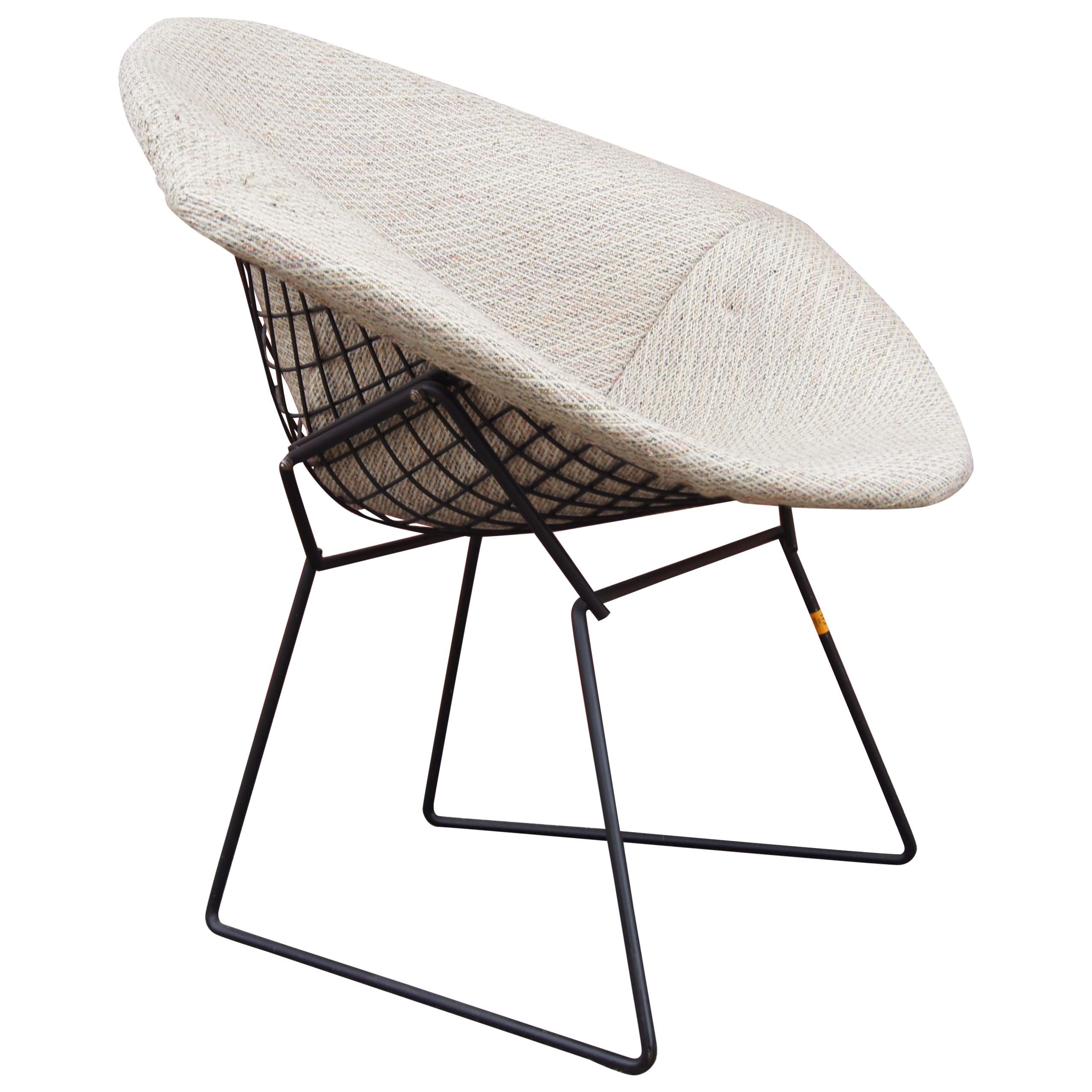 Black Diamond Chair by Harry Bertoia for Knoll at 1stDibs black metal
