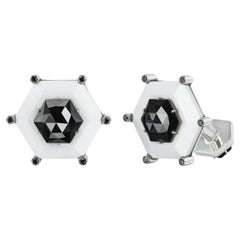 Black Diamond Cufflinks by Michael Kanners