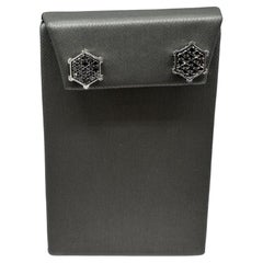 Black Diamond Earrings in Sterling Silver – 1ctw, Threaded Backs, New