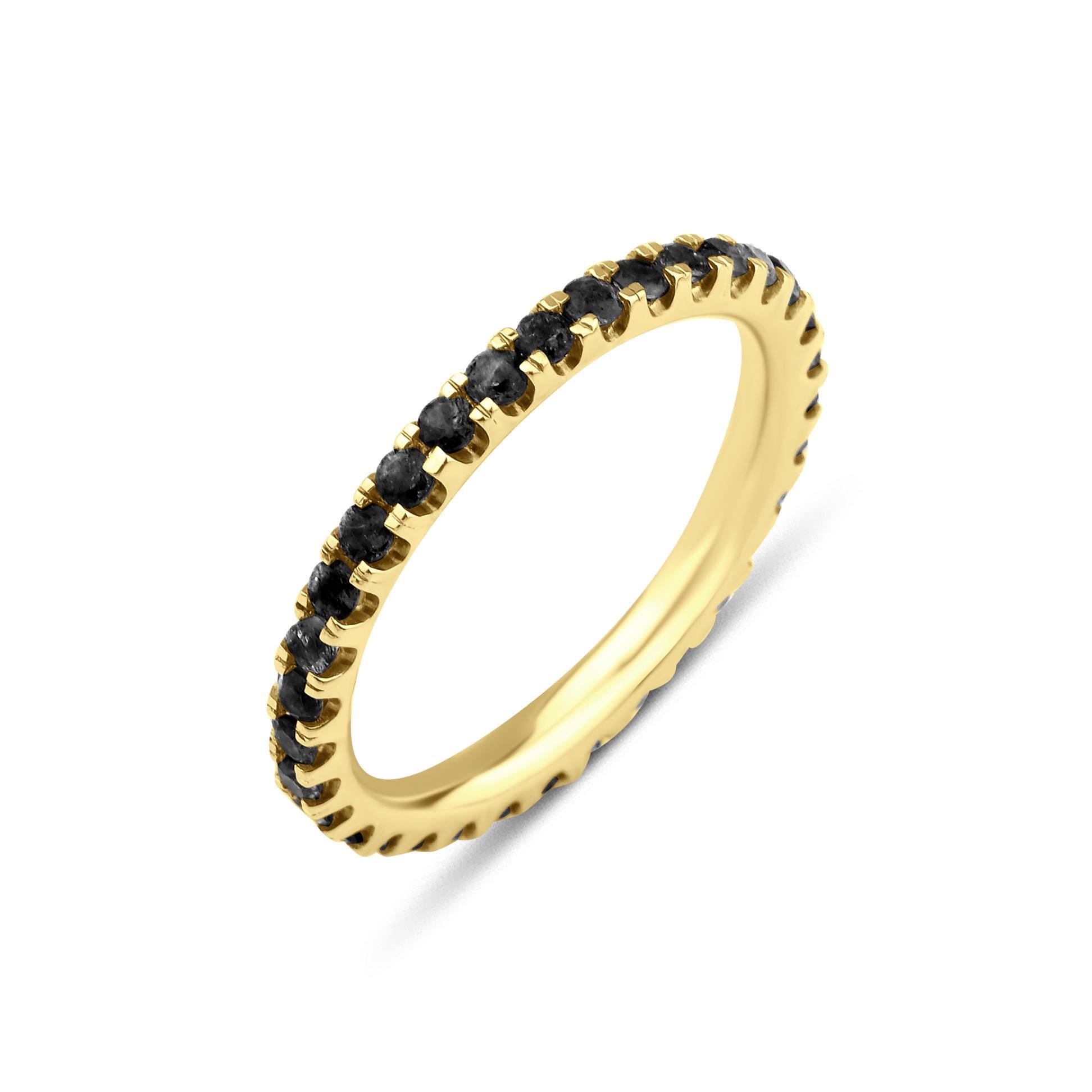 Black Diamond Eternity Band