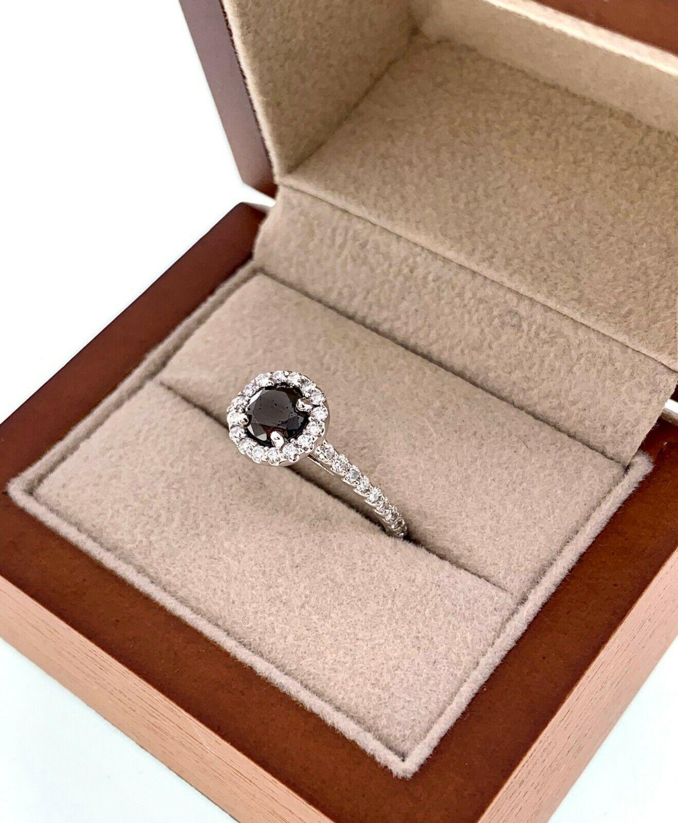 black halo engagement rings