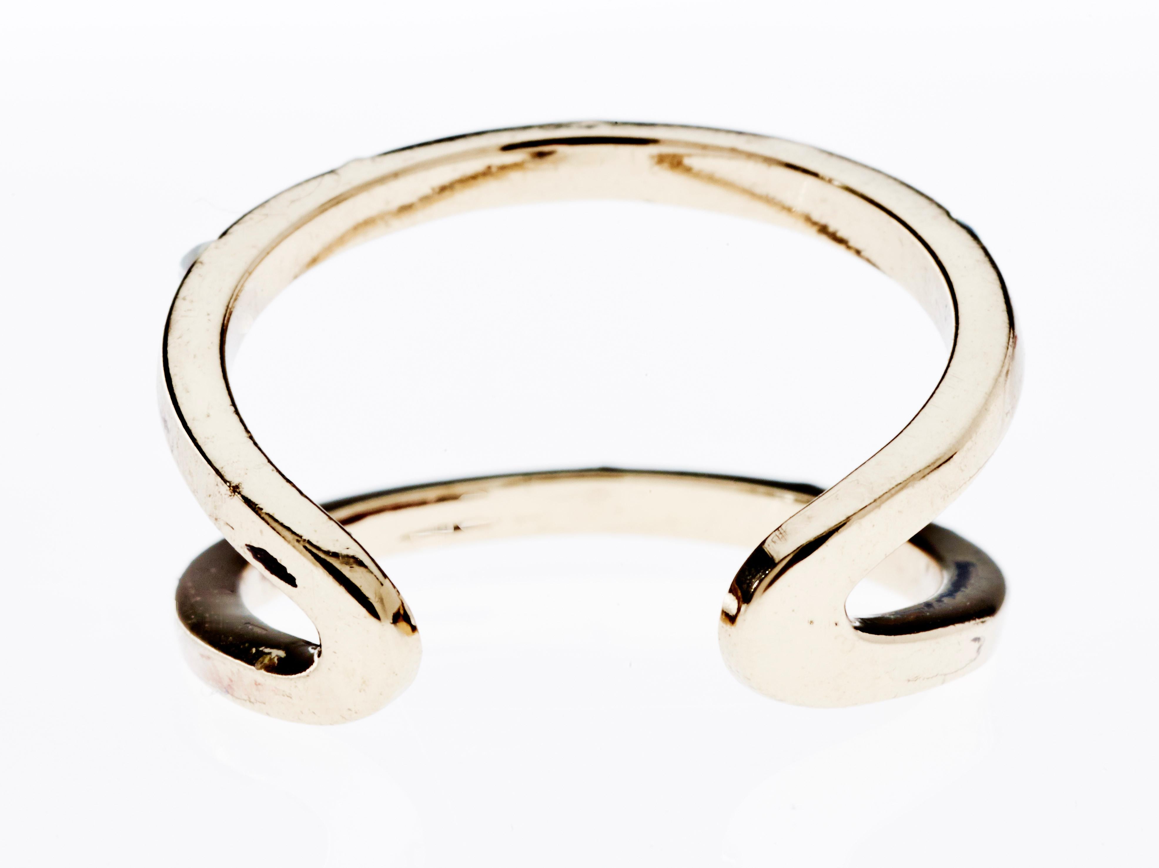 Round Cut Black Diamond Opal Ring Bronze J Dauphin For Sale