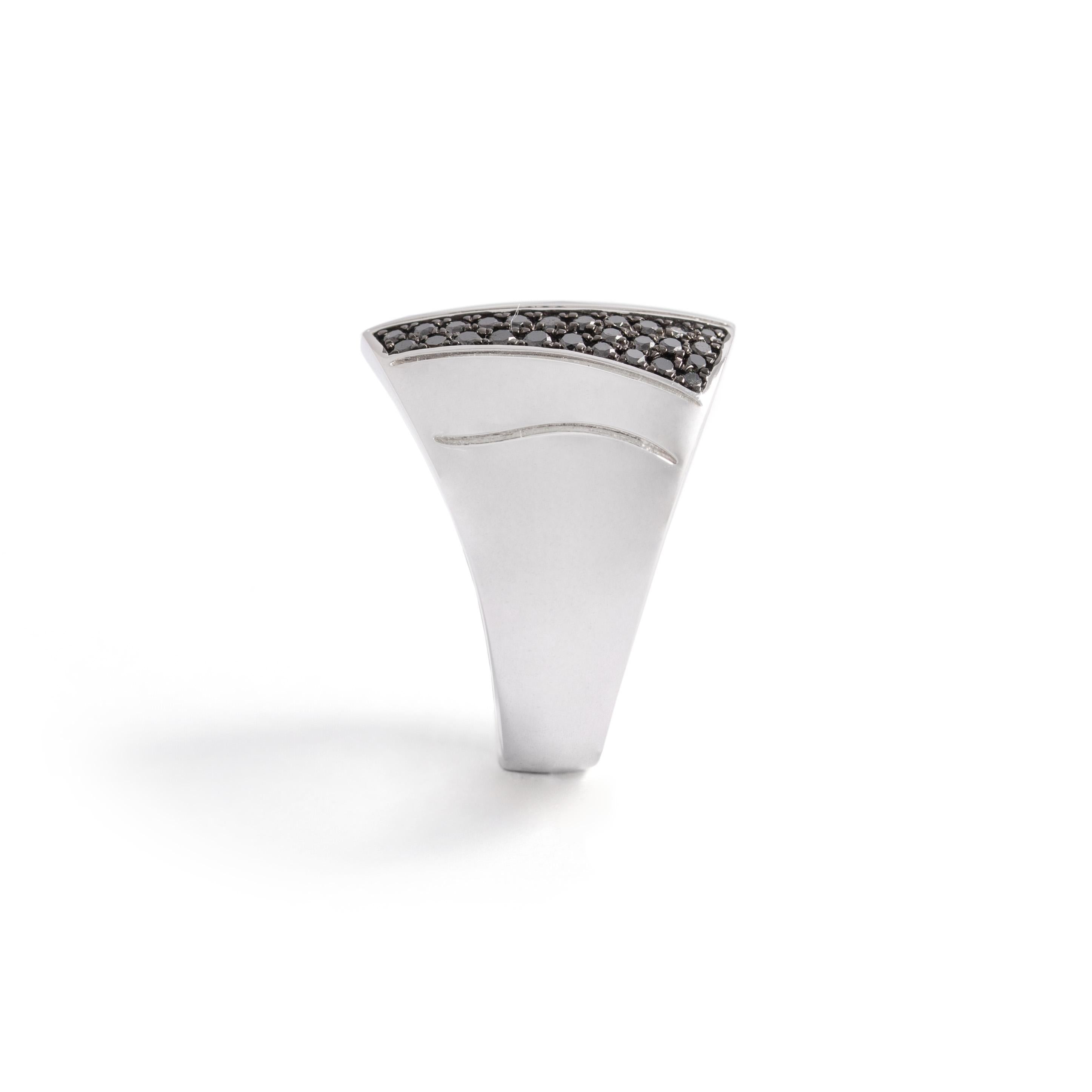 Anillo Diamante Negro en venta 2