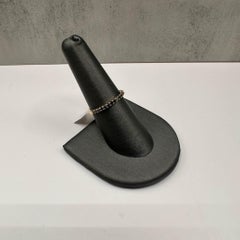 Black Diamond Ring in 14kt Yellow Gold – 0.25ctw Round Black Diamonds, Size 7