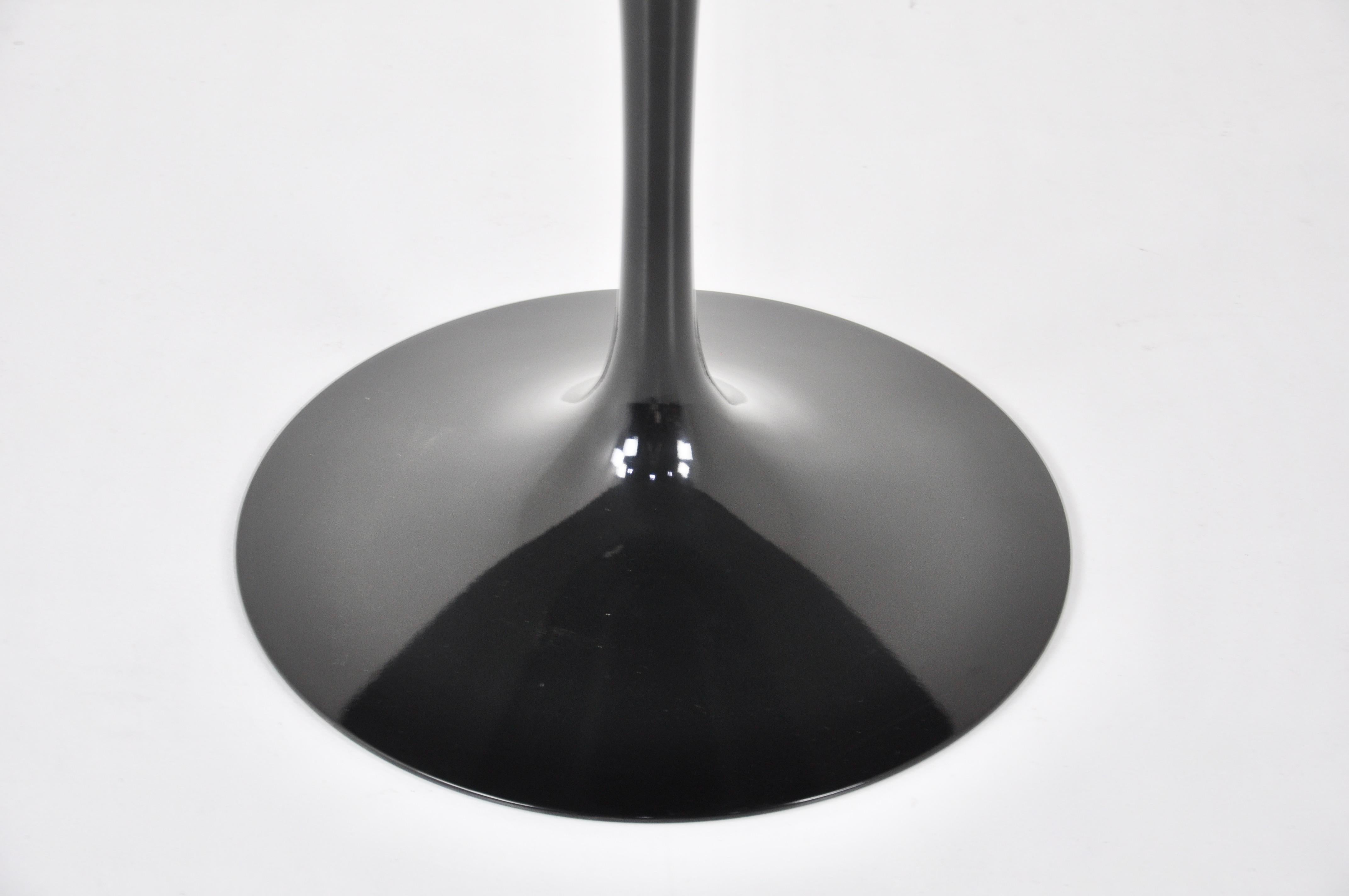 XXIe siècle et contemporain Table de salle à manger noire par Eero Saarinen pour Knoll en vente