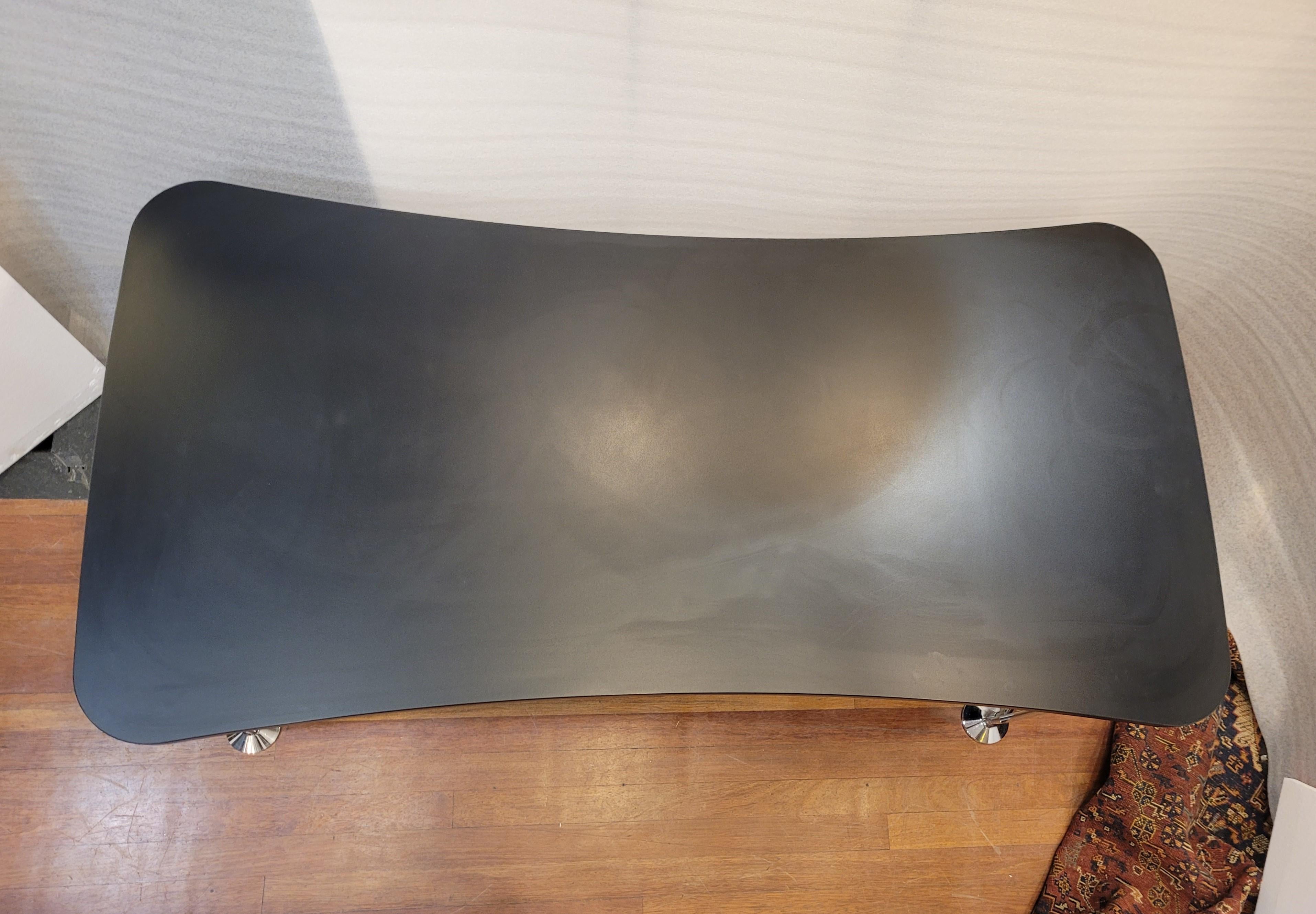Black Dining Table by Piet Hein for Fritz Hansen, 1960s For Sale 3