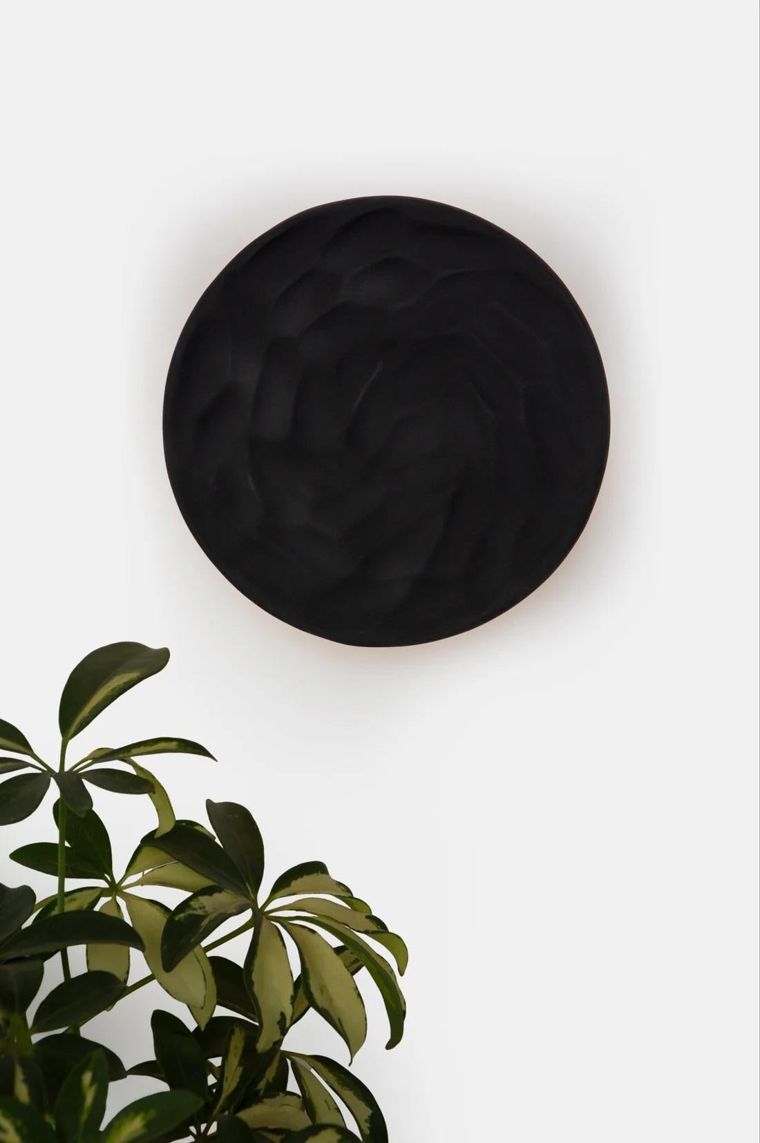 Aplique Disco Negro by Hatsu Moderno en venta