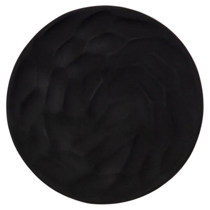 Lampada da parete a disco nero di Hatsu