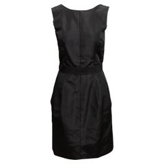 Mini abito senza maniche Dolce & Gabbana nero taglia US S