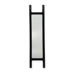 Black Drab Sculptural Wall Mirror by Zieta
