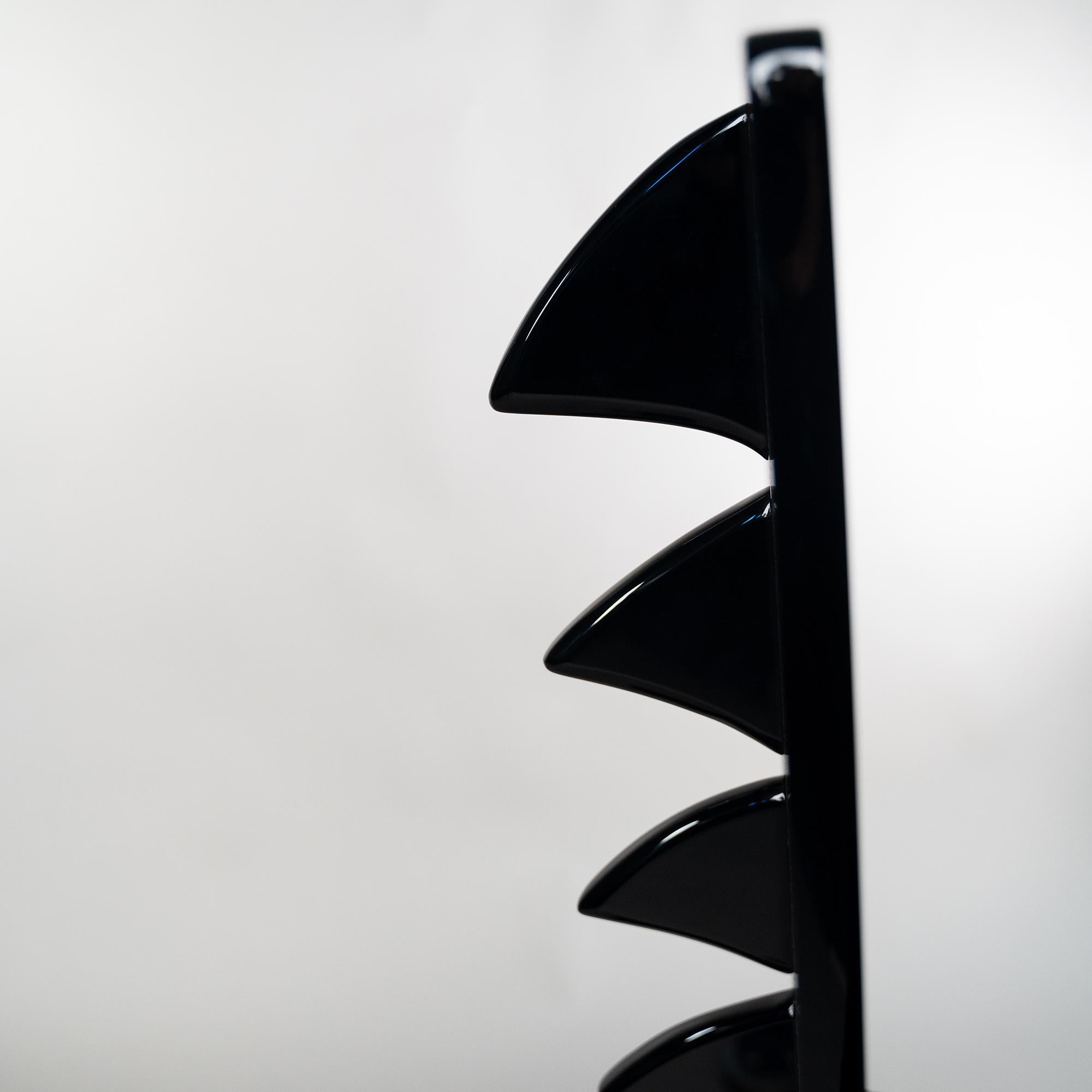 Italian Black Dragon Chair by Giulia Maria Ligresti For Sale