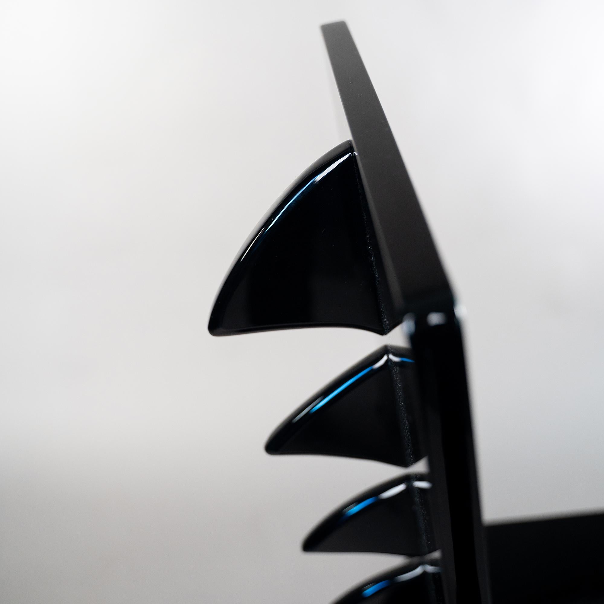 Contemporary Black Dragon Chair by Giulia Maria Ligresti For Sale