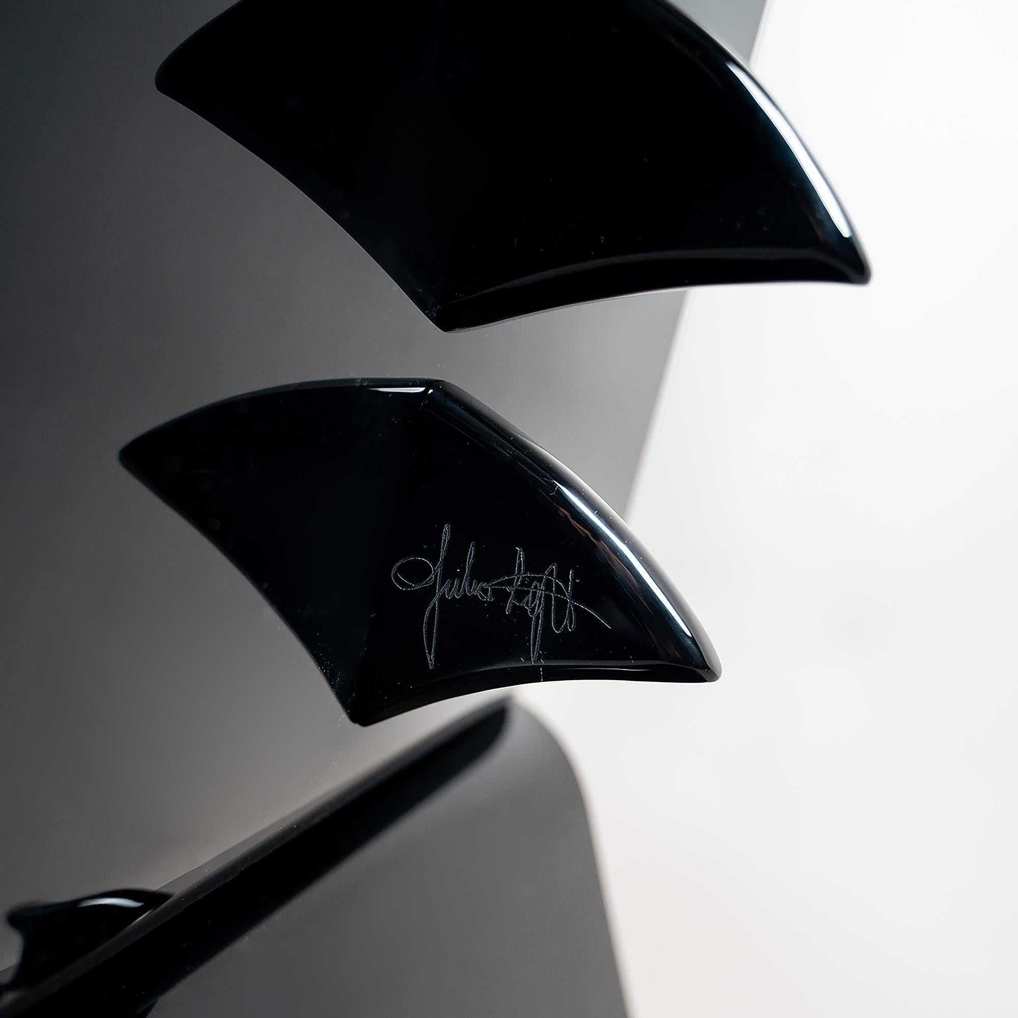 Black Dragon Chair by Giulia Maria Ligresti For Sale 2