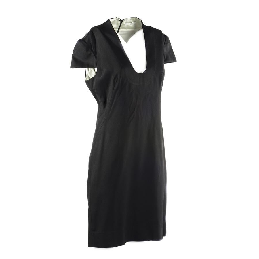 Alexander McQueen Black dress size S In Excellent Condition For Sale In Gazzaniga (BG), IT