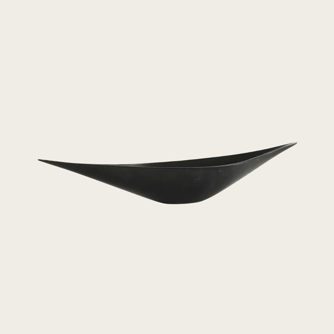 1950s, Sweden. This sculptural bowl dates back to 1950s and features a signature on its underside.