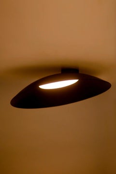 Black Eclipse Stainless Steel Ceiling Light by Hatsu