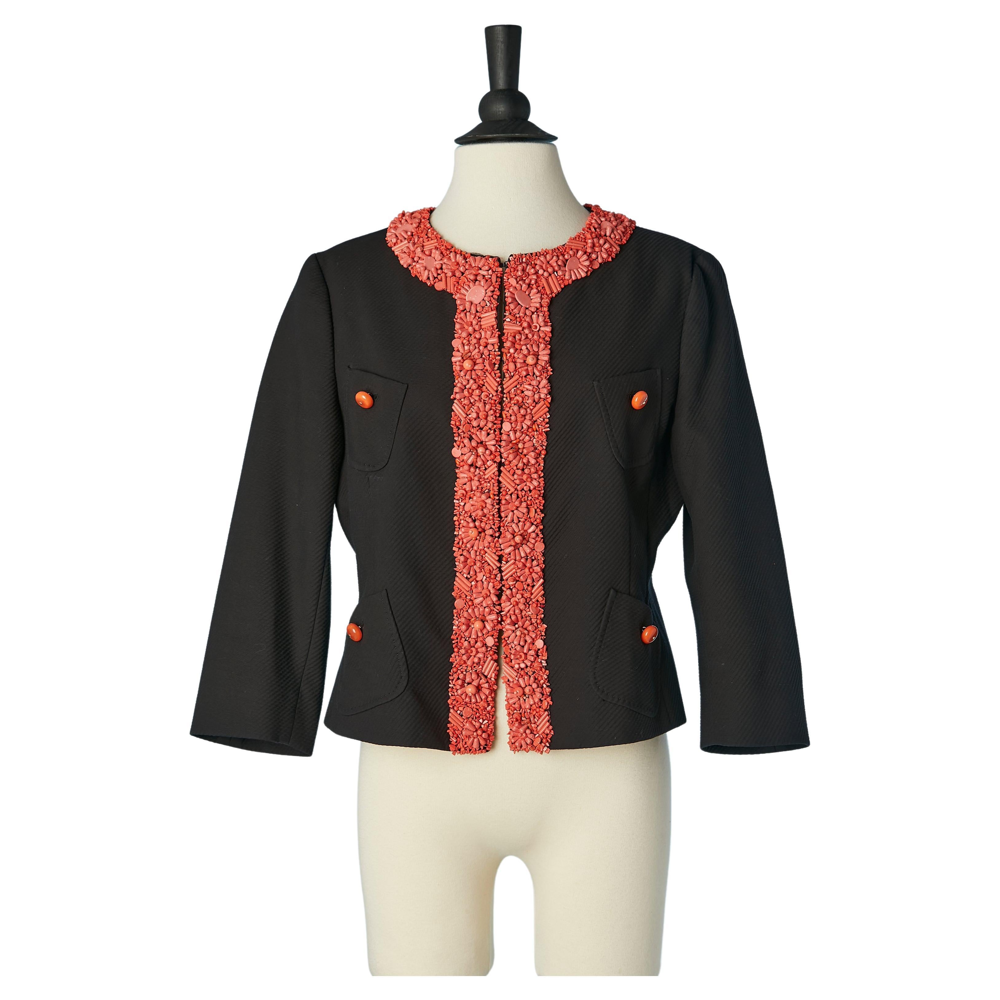 Blazer Moschino Cheap And Chic Black size 36 FR in Viscose
