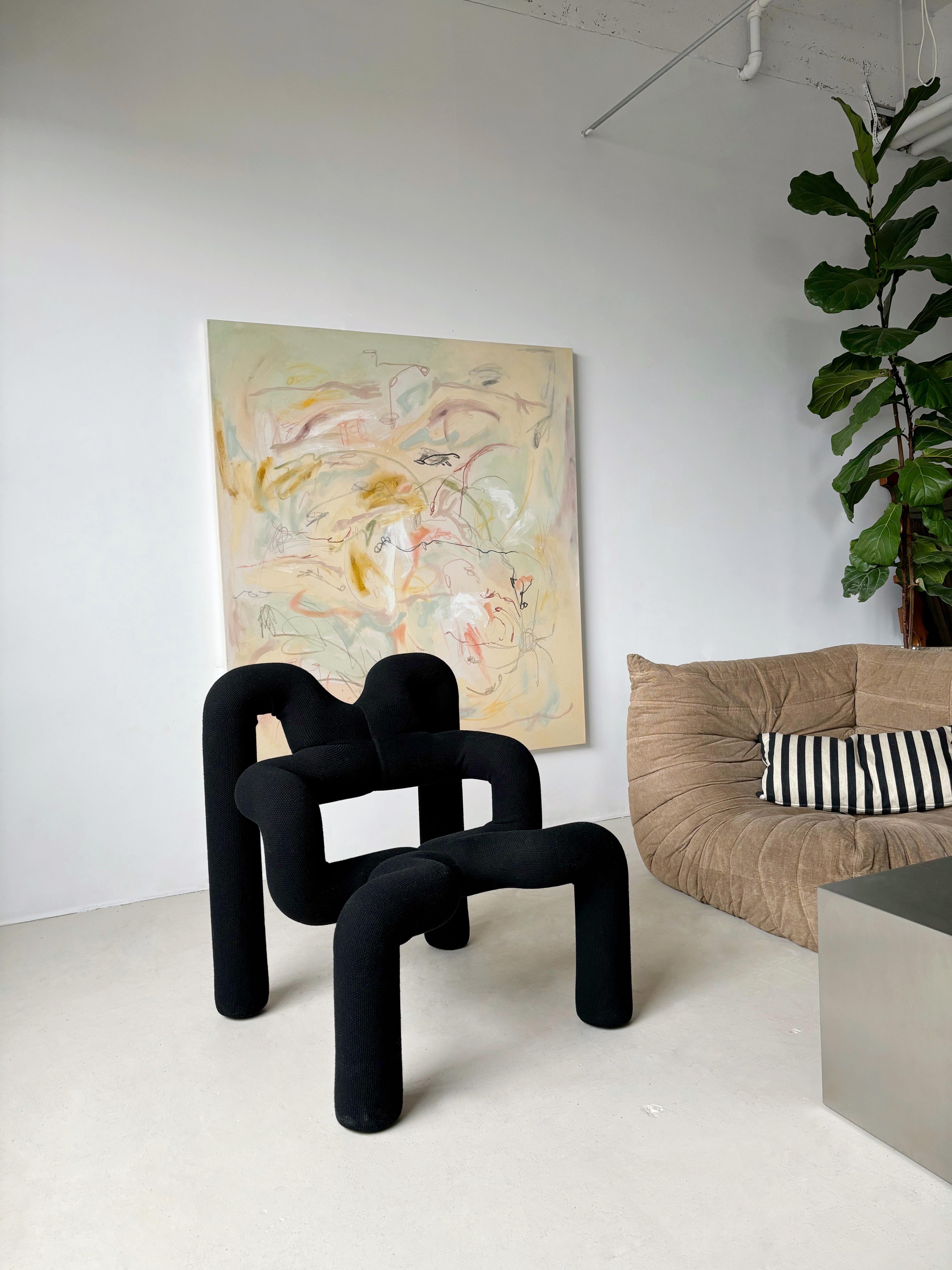 Black Ekstrem Lounge Chair by Terje Ekstrøm 1