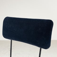 Black Elettra BBPR Black Chairs for Arflex, 1954, set of 4