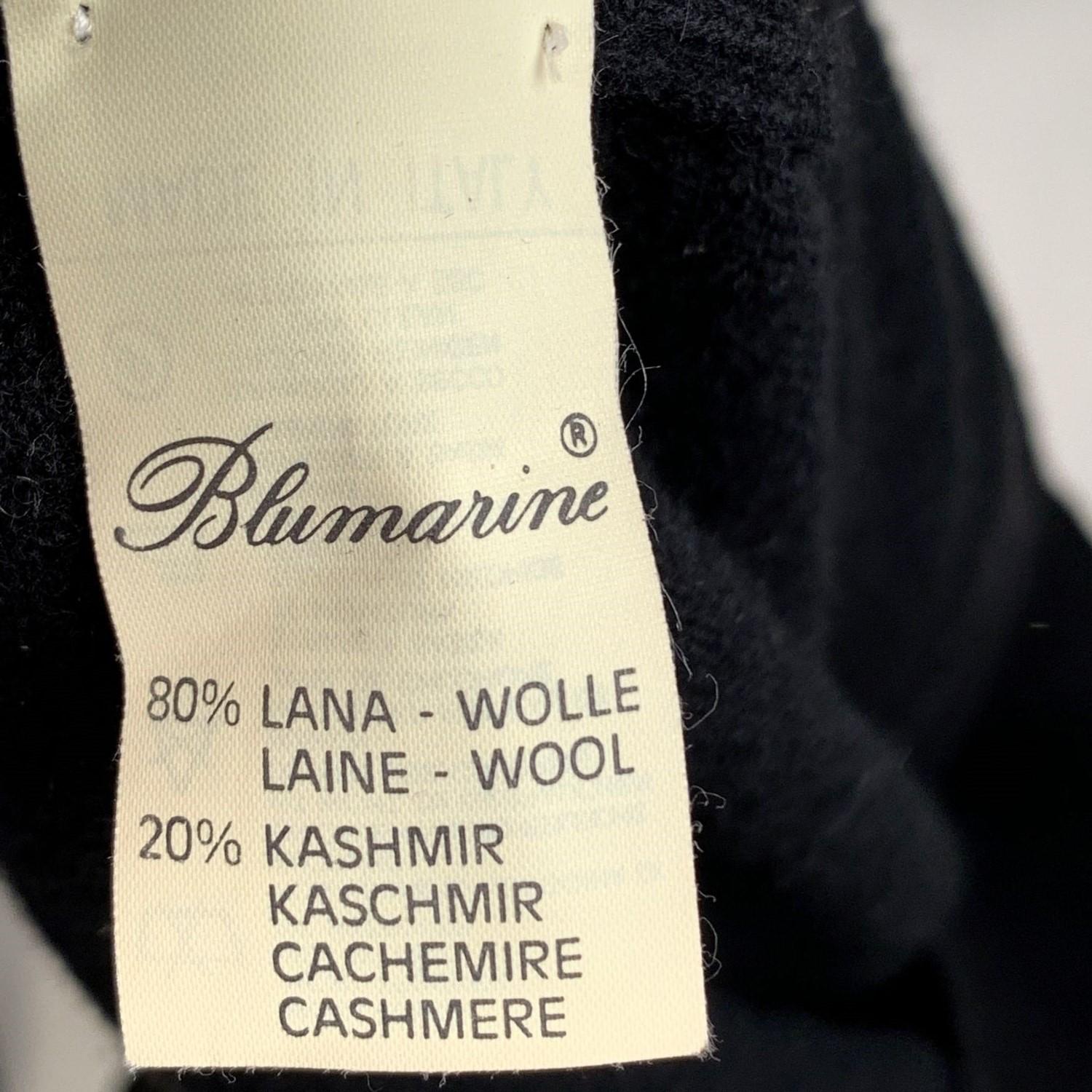 Anna Molinari Blumarine Embellished Black Fur Trim Cardigan Size 46 2