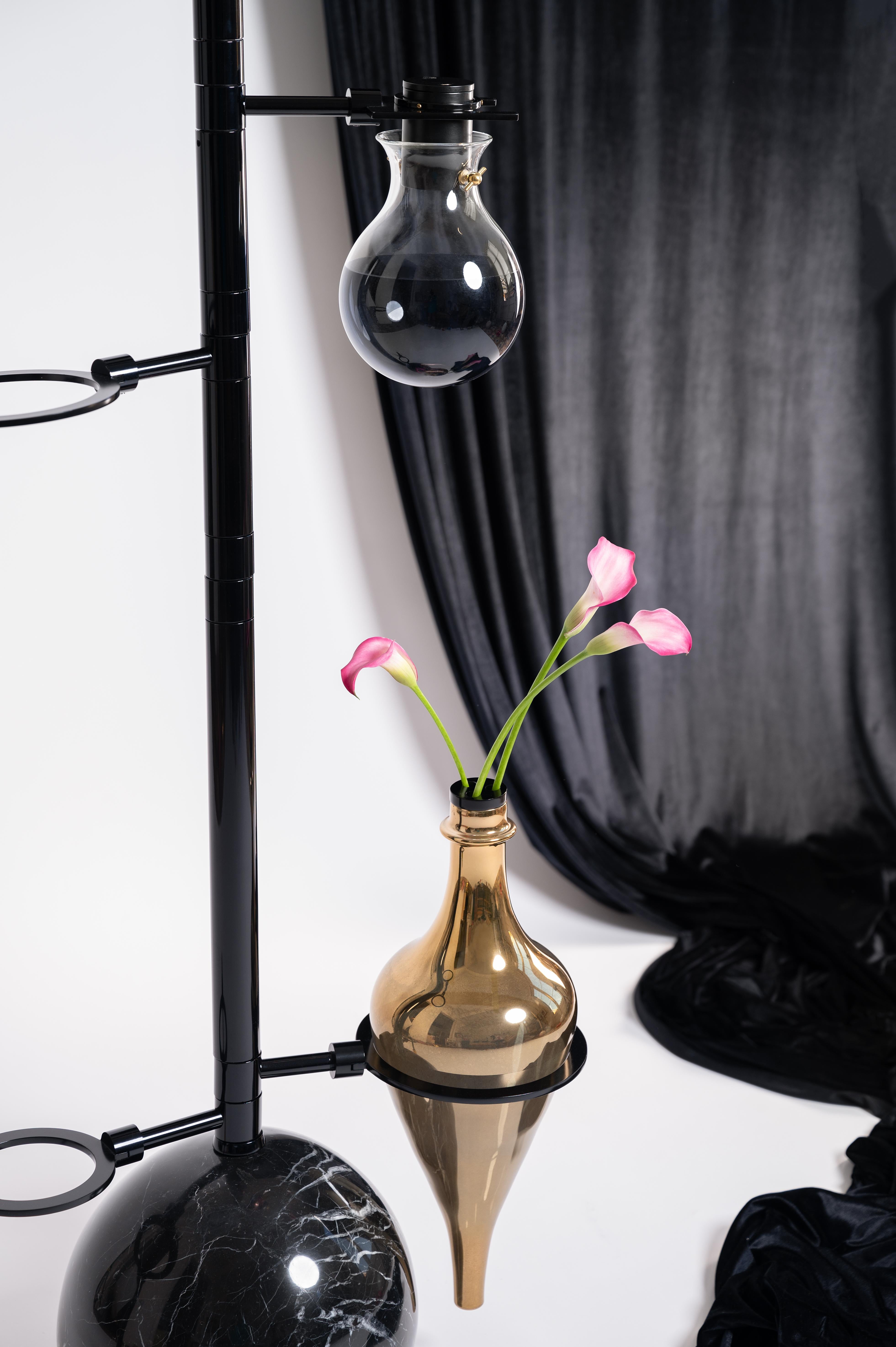 Black Emotional Lab Floor Lamp by Hania Jneid For Sale 3