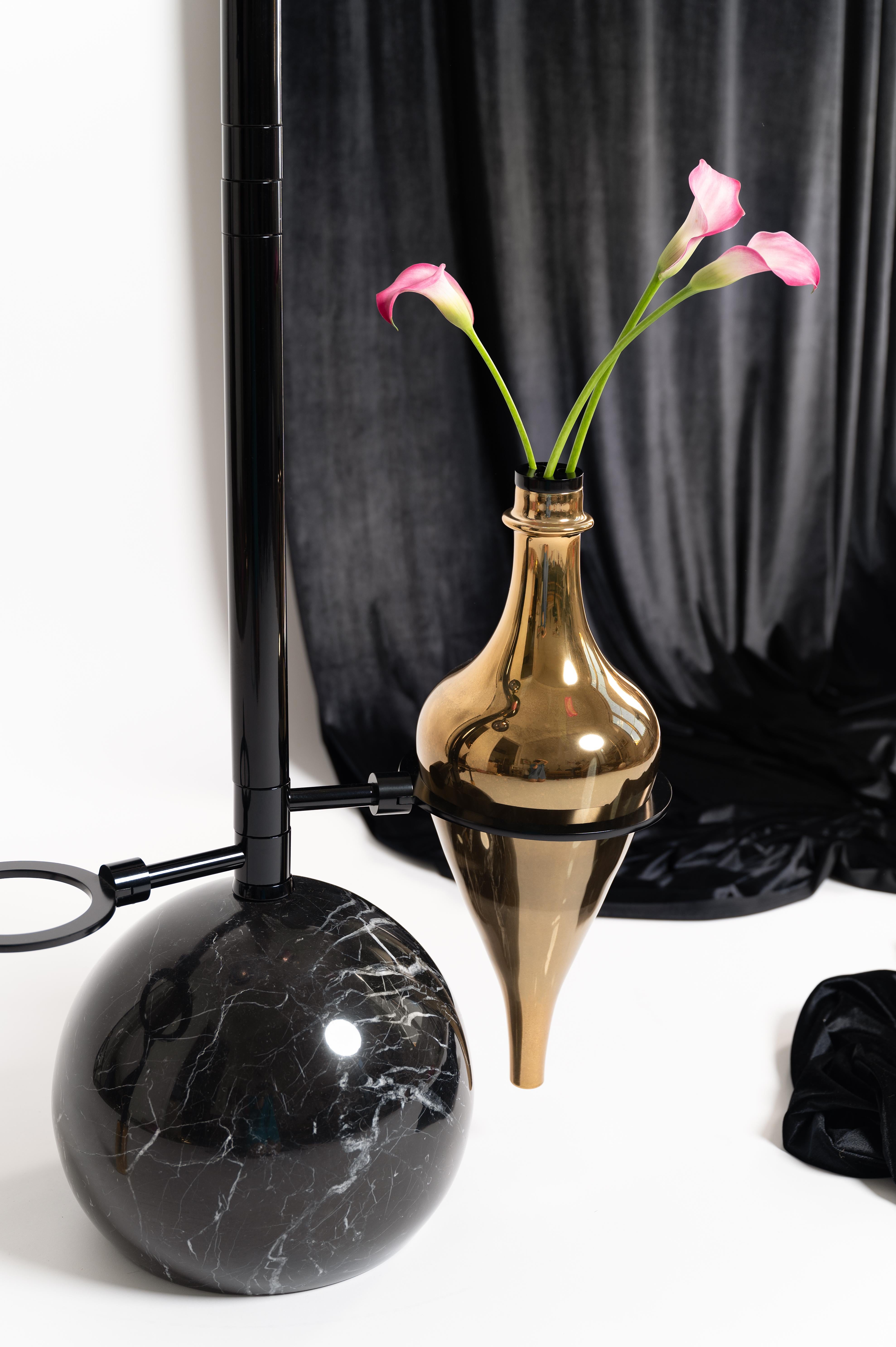 Black Emotional Lab Floor Lamp by Hania Jneid For Sale 4
