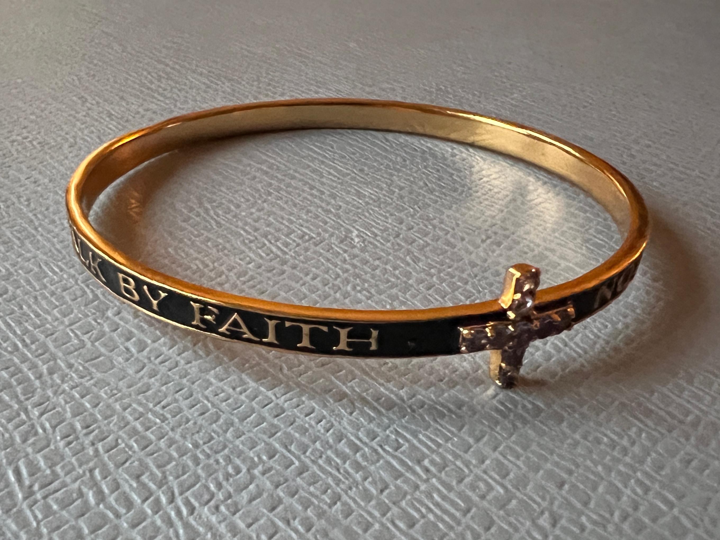 Vittoriano Bracciale Bangle con smalto nero e tanzanite in vendita