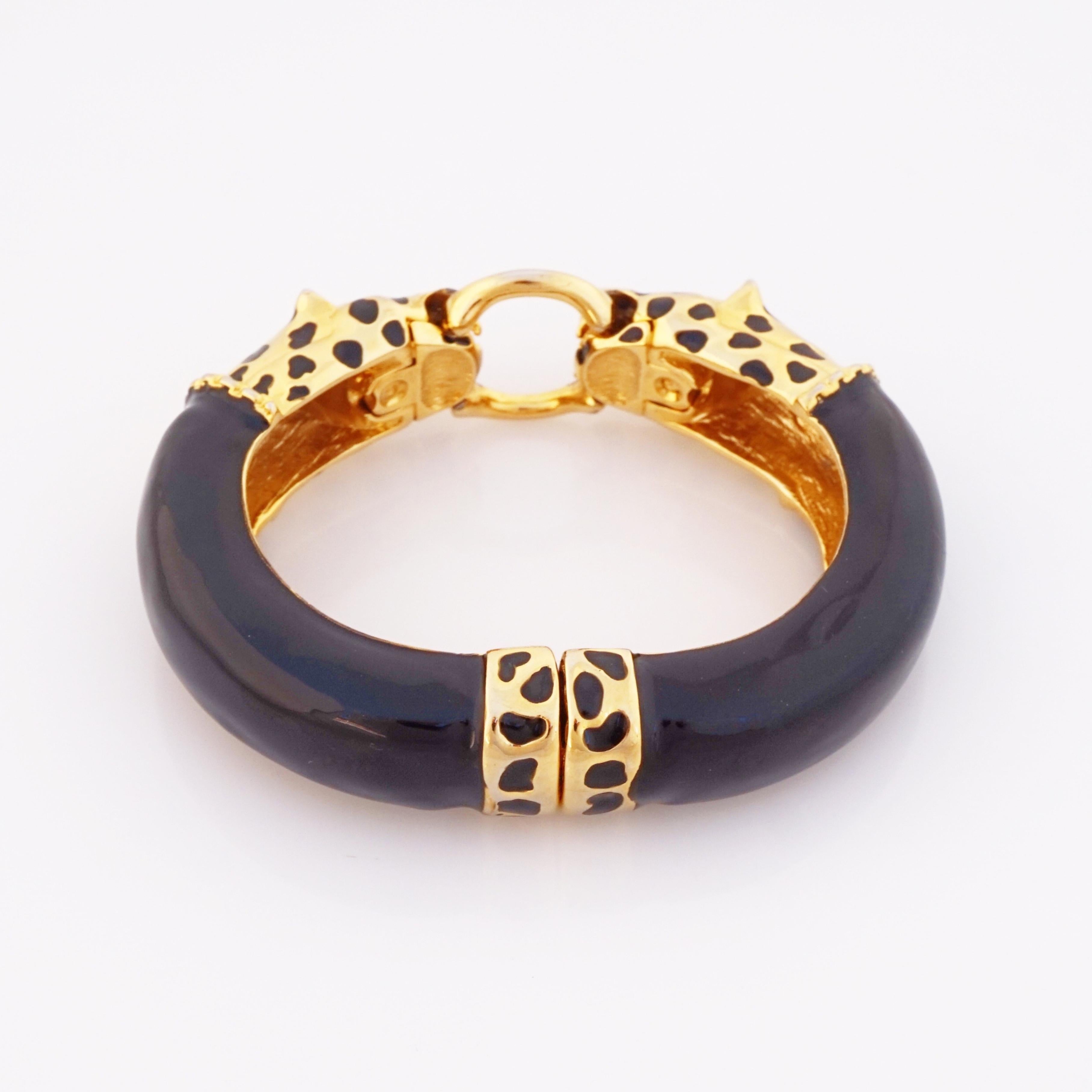 leopard head bracelet