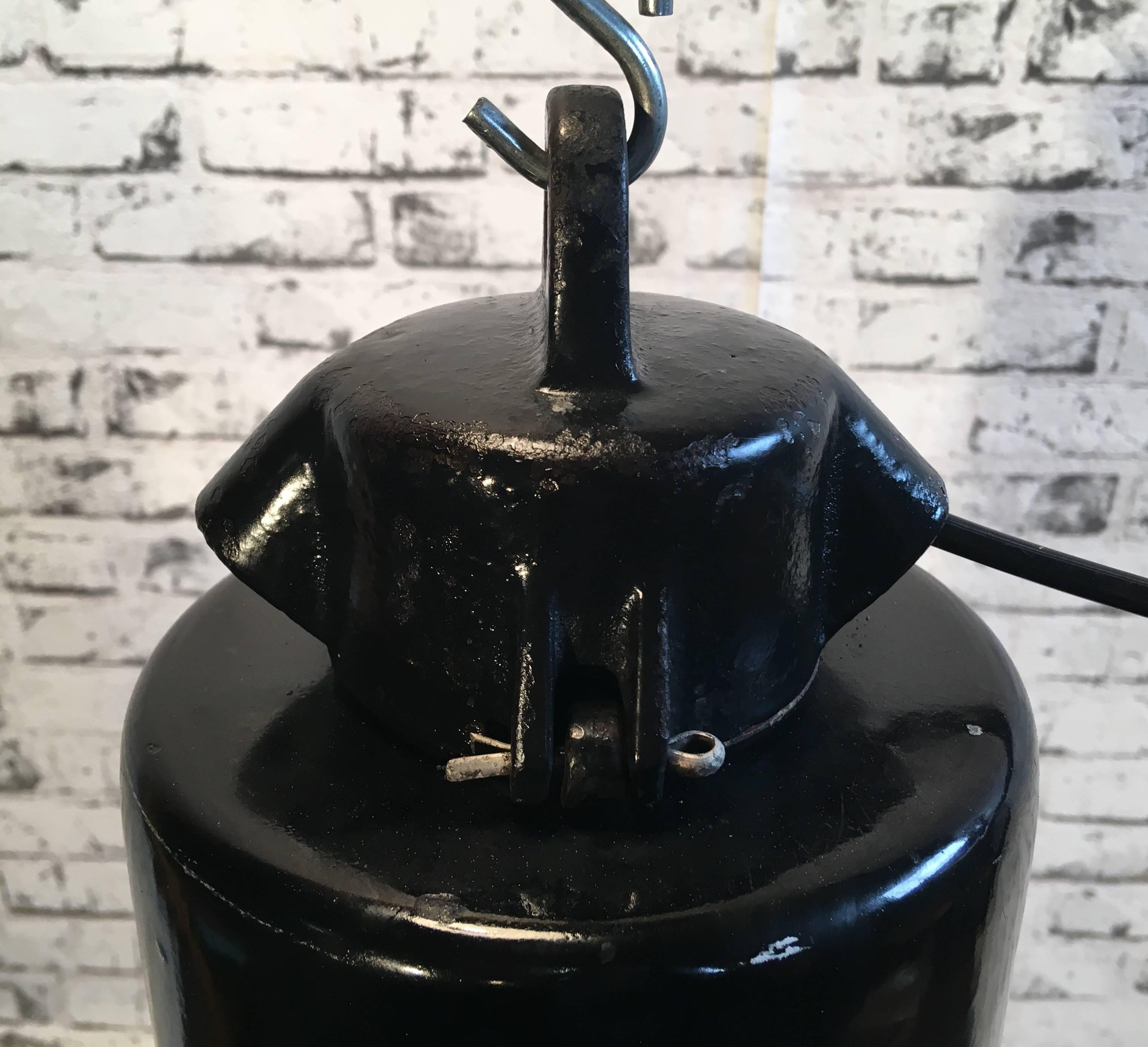 Metal Black Enamel Factory Lamp