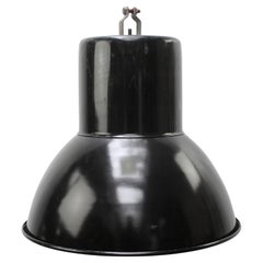 Black Enamel French Vintage Industrial Pendant Lights