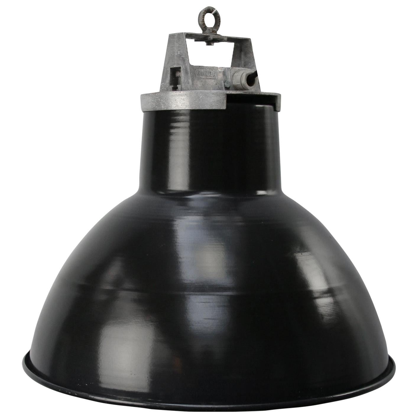 Black Enamel Vintage Industrial Pendant Lights