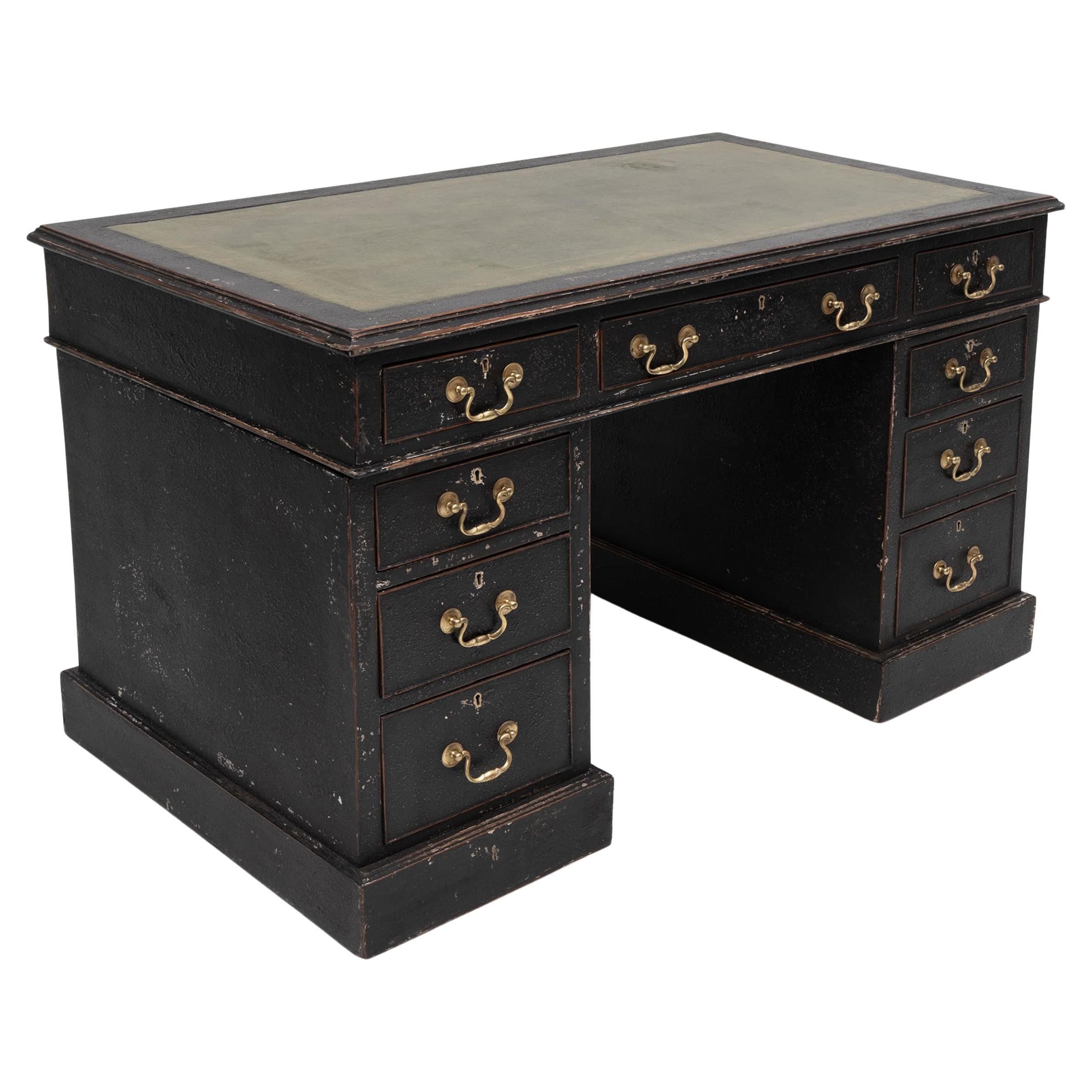 Bureau anglais noir, 19e siècle