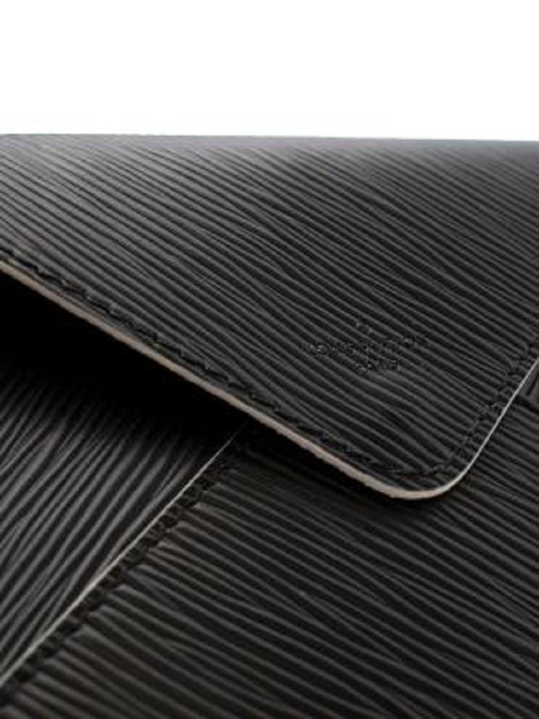 Louis Vuitton Black Epi Leather Kirigami Pochette For Sale 4