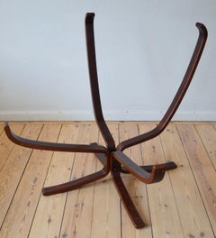 Black Falcon Chair by Sigurd Ressel for Vatne Møbler, 1970s